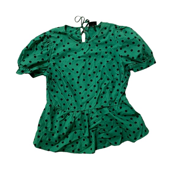 what who wear Tops - Polka dot top